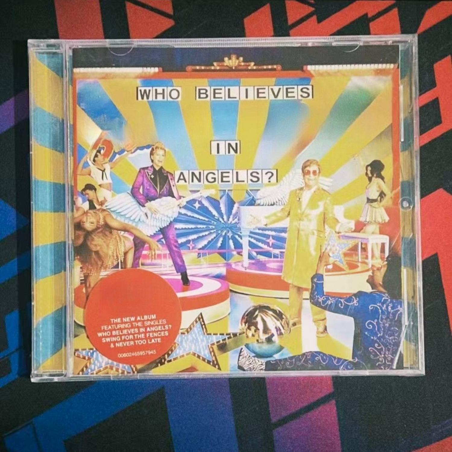 Audio Music Track - CD audio vintage pop-rock, album enregistré