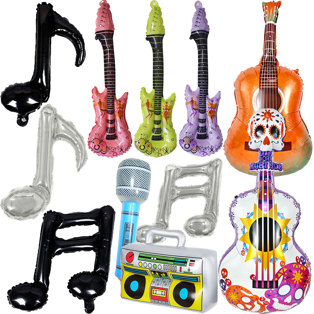 Audio Music Notes - Ensemble de ballons sur le thème