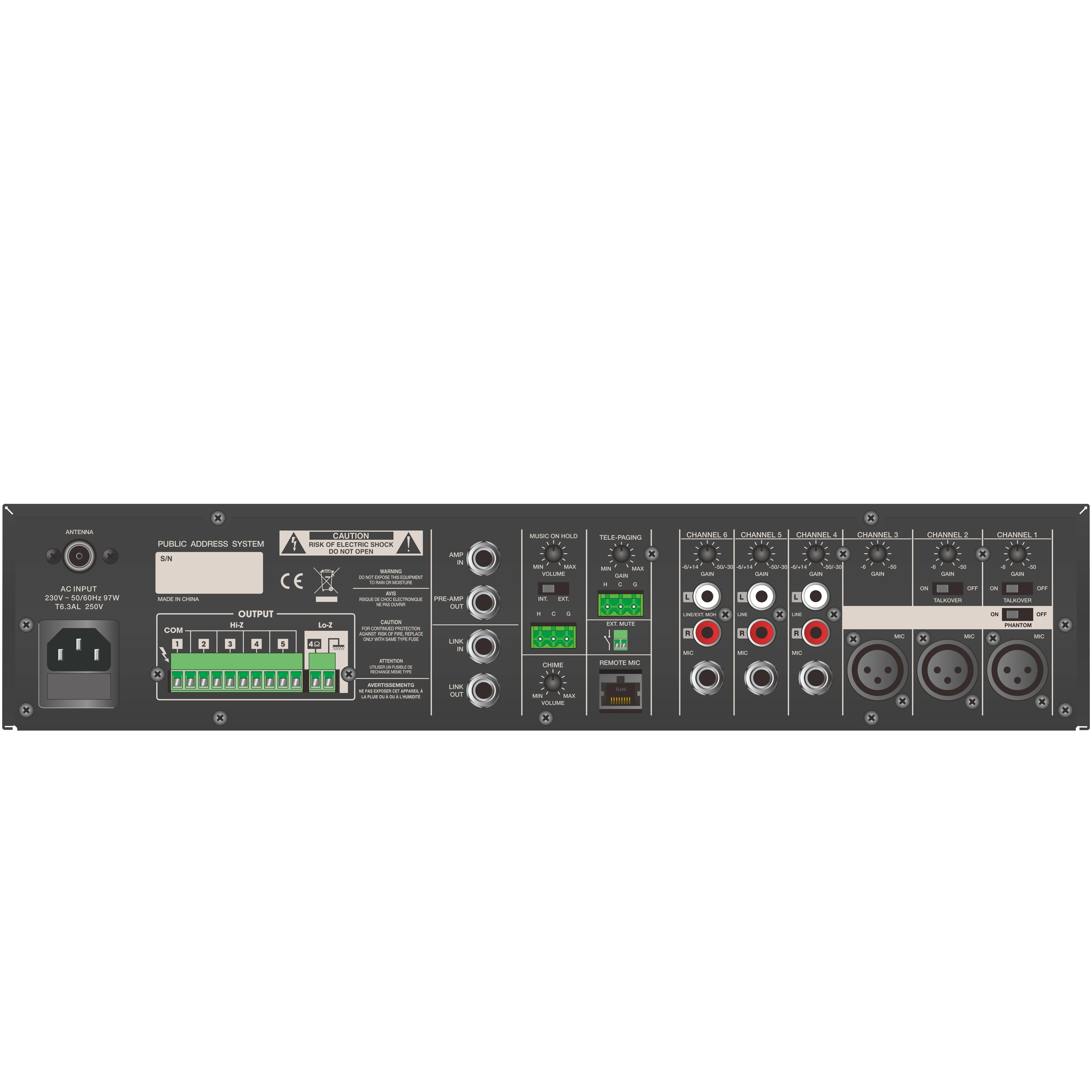 Audio Music Store - Amplificateur de puissance numérique haut de