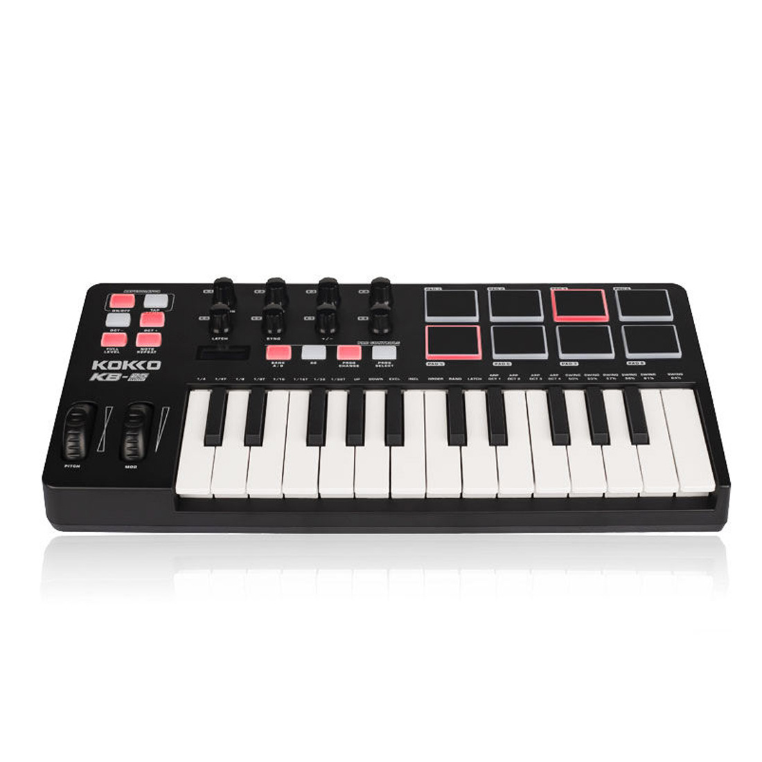 Midi Controller Pad - Clavier de contrôle MIDI 25 touches,