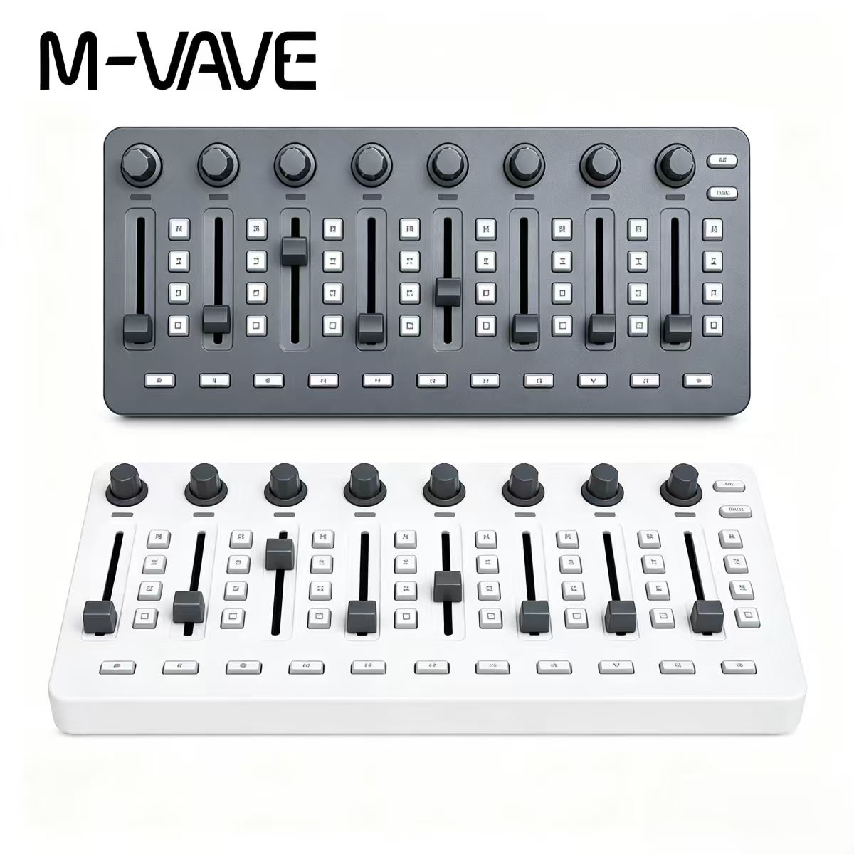 Midi Controller Pad - Contrôleur MIDI sans fil M-VAVE SMC-MIXER,