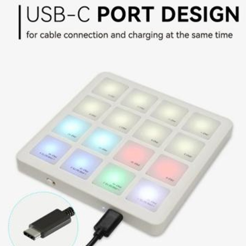 Midi Controller Pad - Contrôleur MIDI de poche SMC-PAD avec
