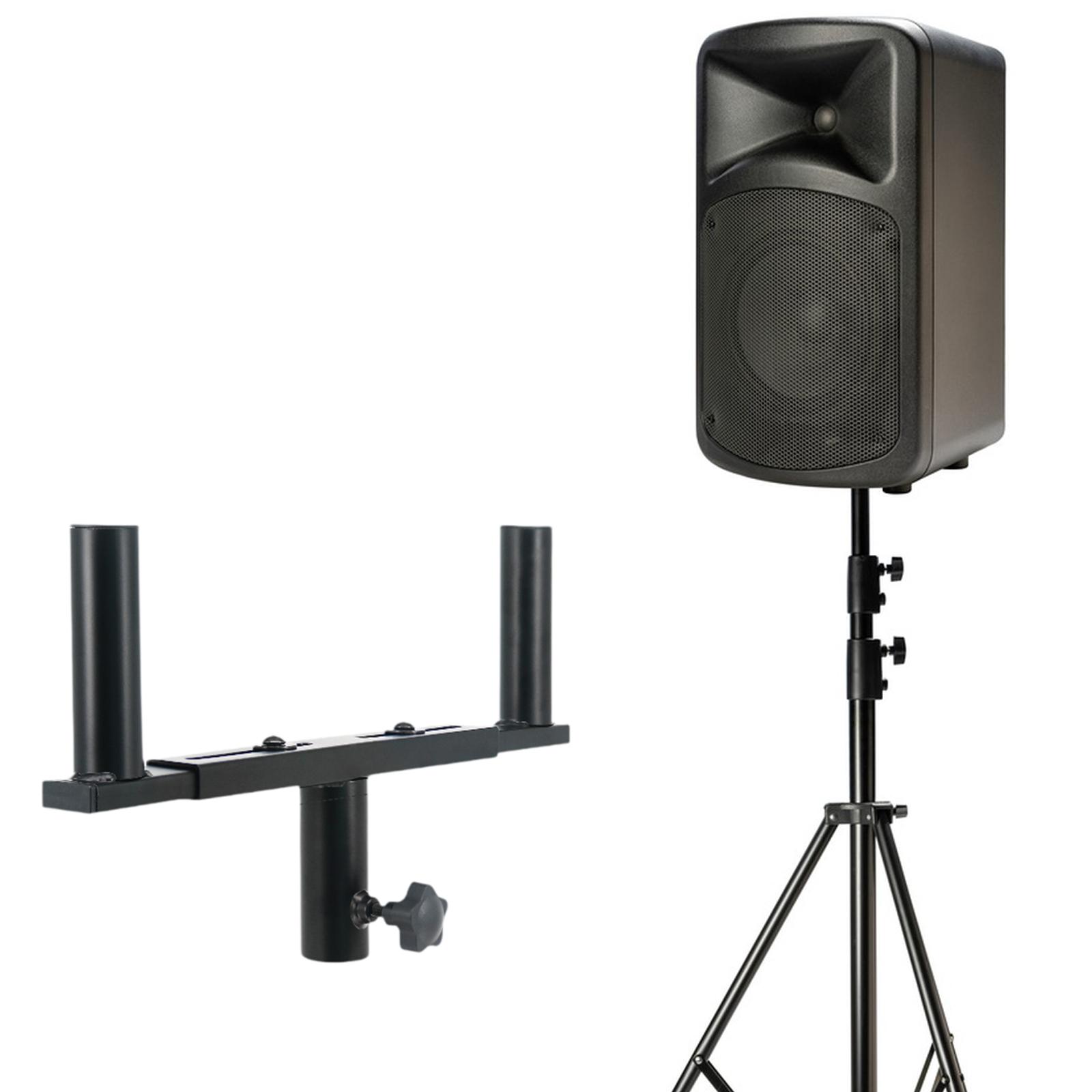 Speaker Stand Tripod - Support de haut-parleur double sur pied,