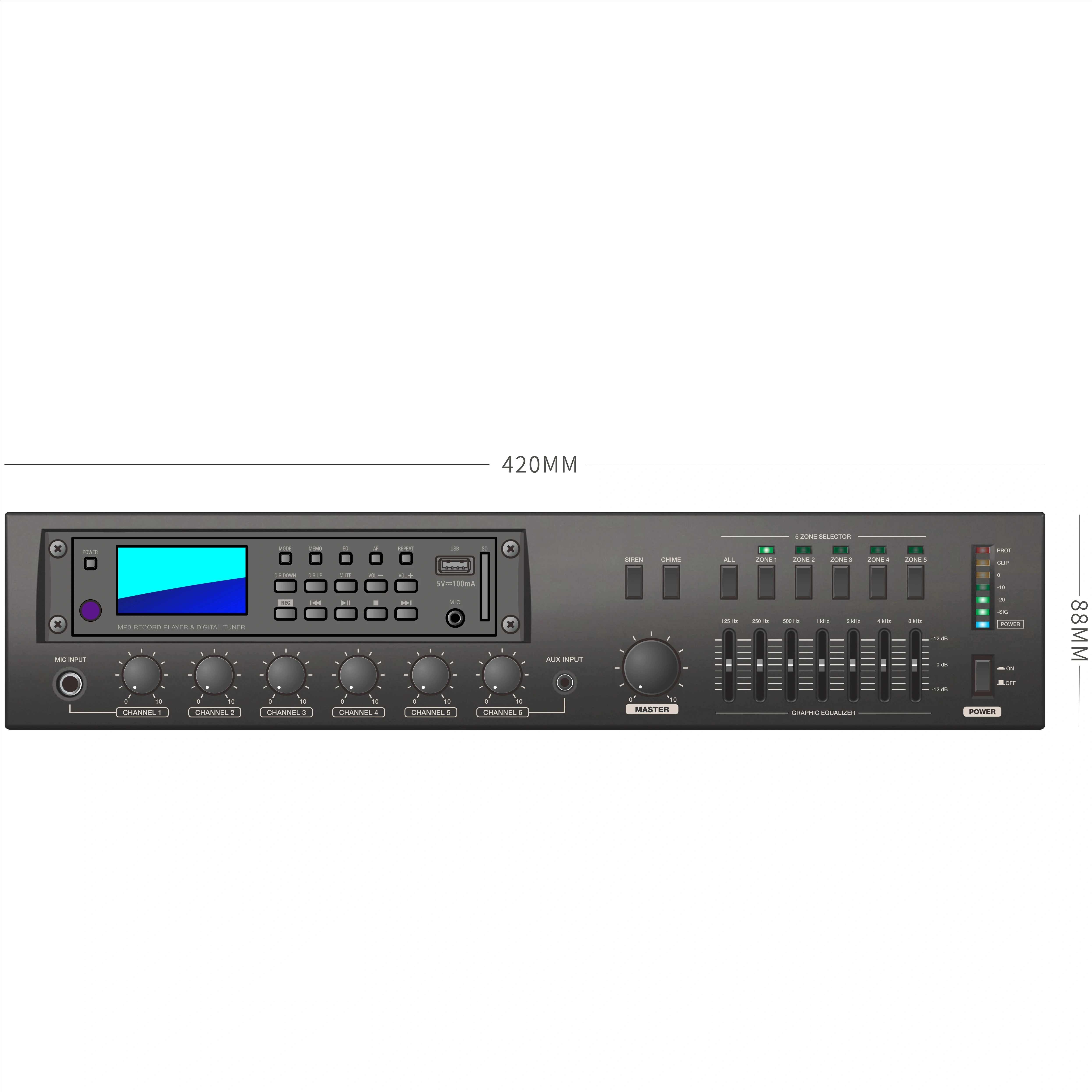 Amplificateur de puissance num - Audio Music Store avis et prix