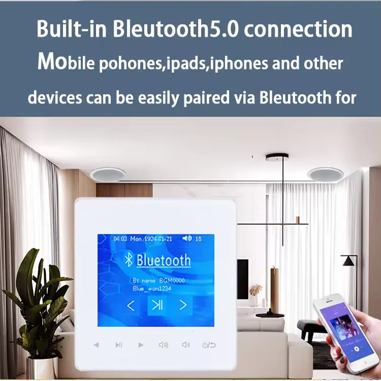 Amplificateur mural Bluetooth  - Audio Music For Background avis et prix