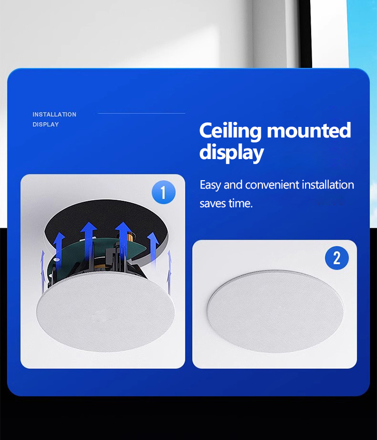 Haut-parleur de plafond sans f - Audio Music Online Free avis et prix