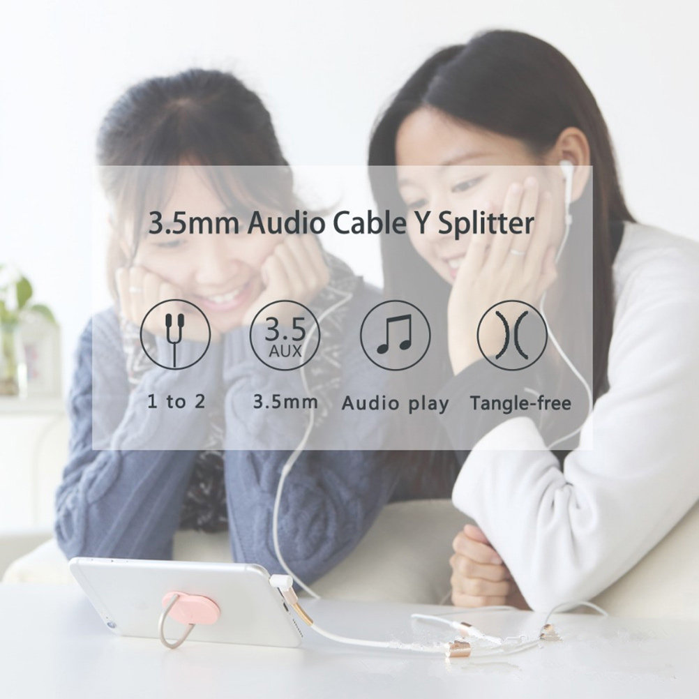 Câble audio auxiliaire double  - Audio Music Online Free avis et prix