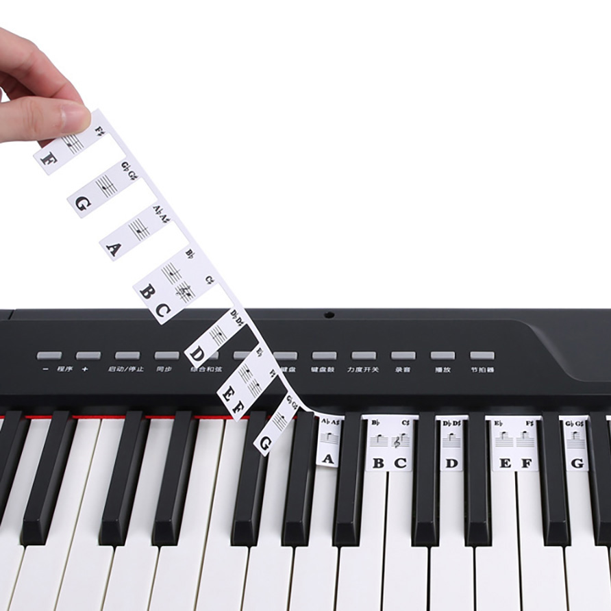Autocollants pour clavier de p - Audio Music Notes avis et prix