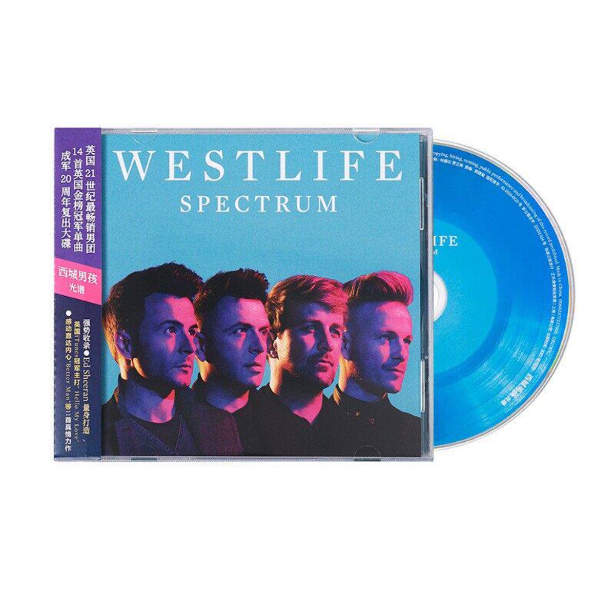 Westlife Spectrum - Album stud - Audio Music Westlife avis et prix