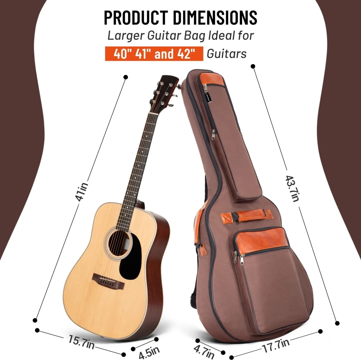 Housse de guitare acoustique i - Guitar Strap Padded avis et prix
