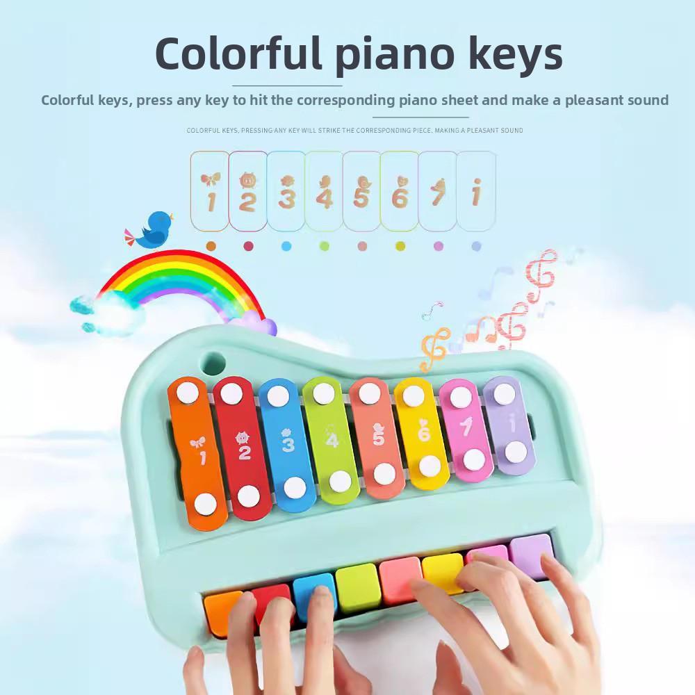 Piano Xylophone à 8 notes 2 en - Audio Music Notes avis et prix