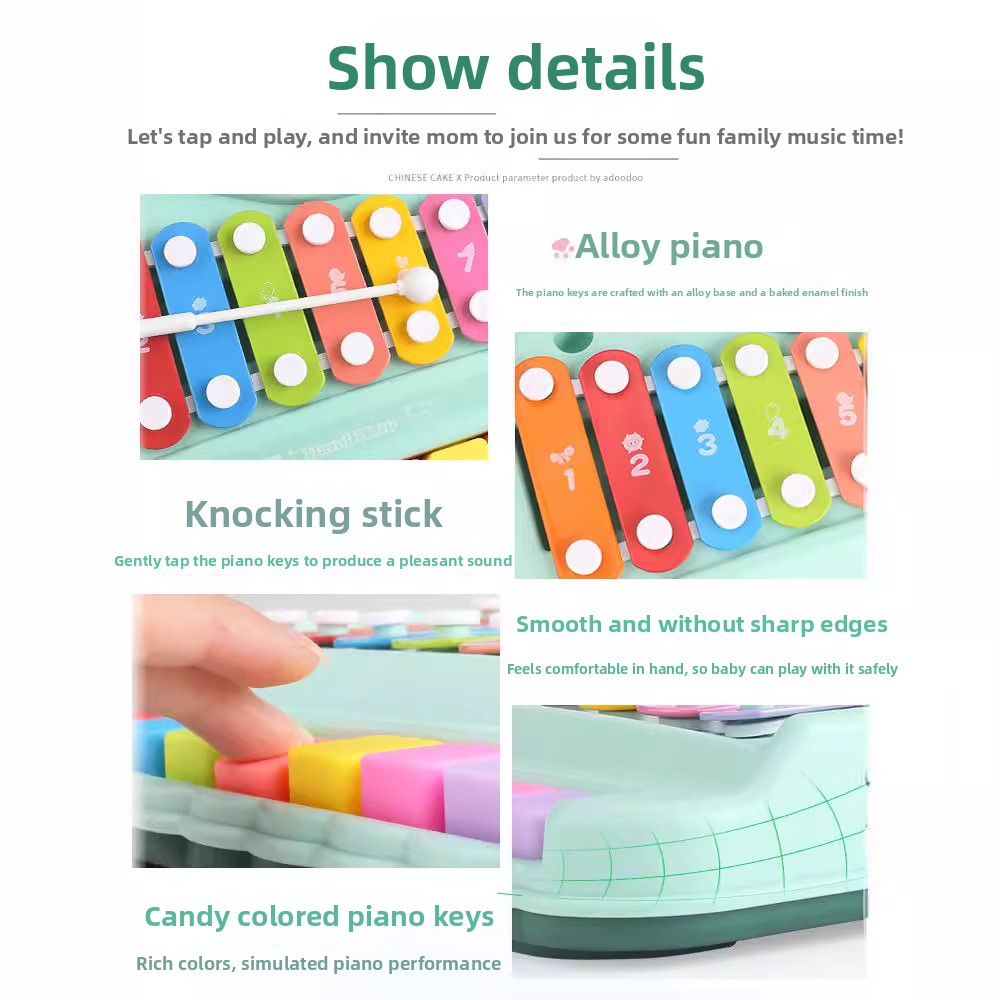 Piano Xylophone à 8 notes 2 en - Audio Music Notes avis et prix
