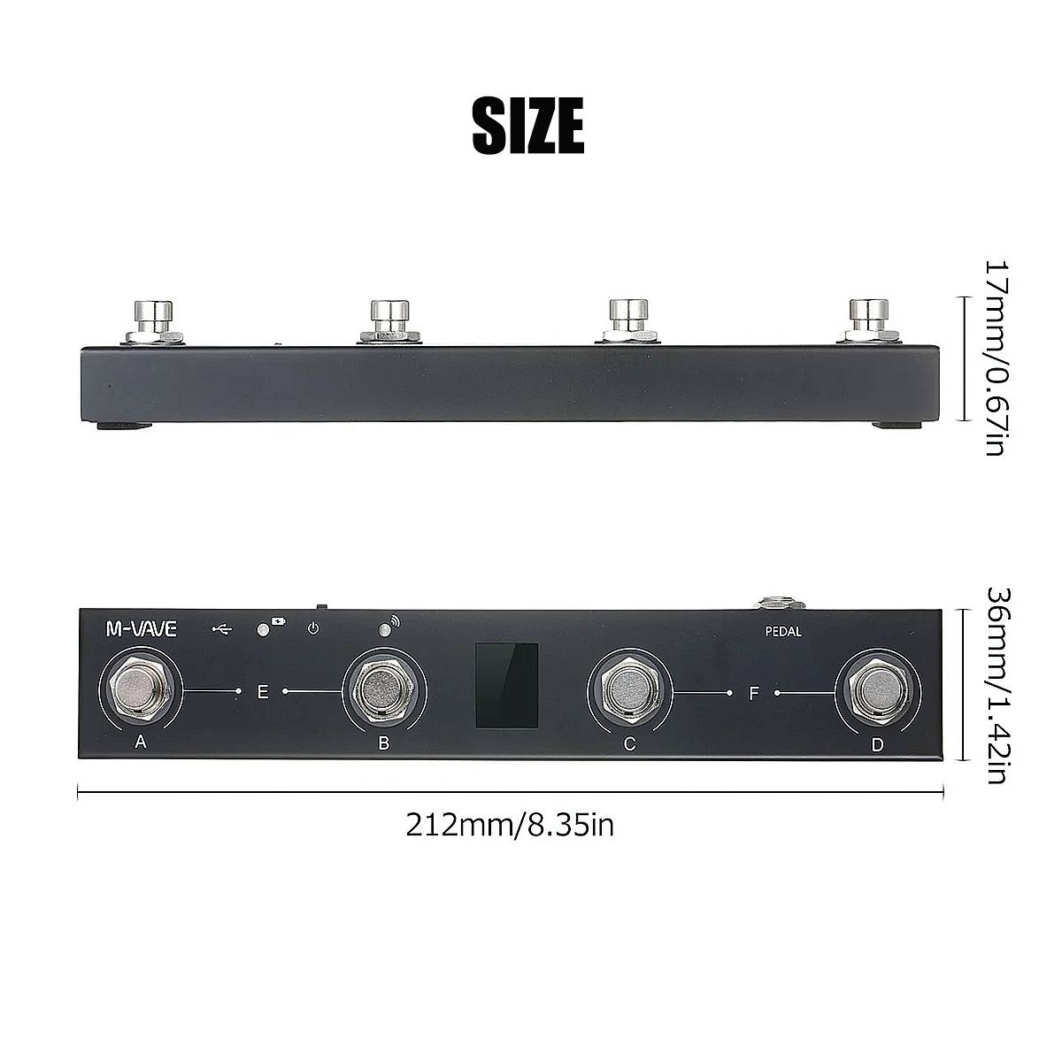 Contrôleur de pied MIDI Blueto - Midi Controller Pad avis et prix