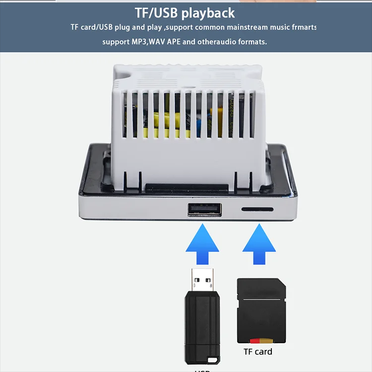 Amplificateur mural Bluetooth, - Audio Music For Background avis et prix