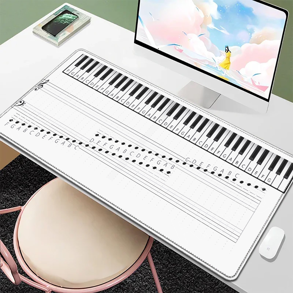 Tapis de bureau en caoutchouc  - Audio Music Notes avis et prix