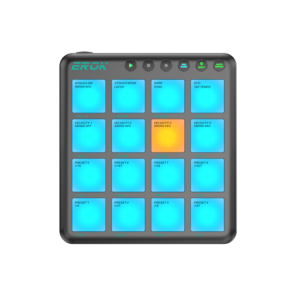 Contrôleur MIDI EROK PocketBea - Midi Controller Pad avis et prix