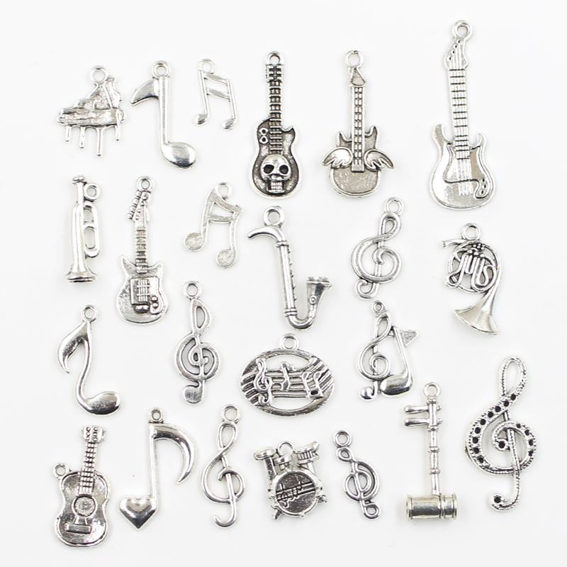 30 pièces breloques musique gu - Audio Music Notes avis et prix