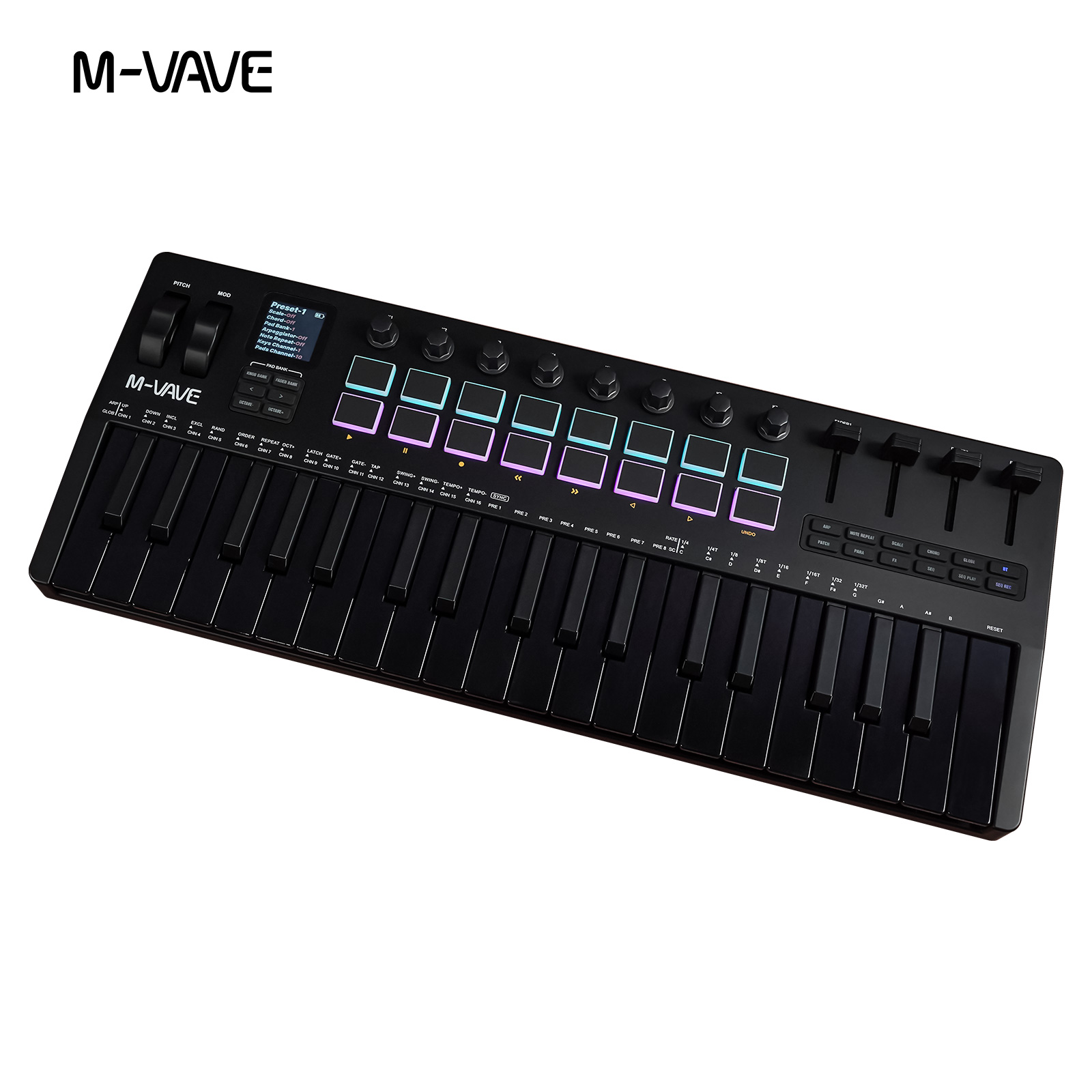 Contrôleur MIDI USB M-VAVE SMK - Midi Controller Pad avis et prix
